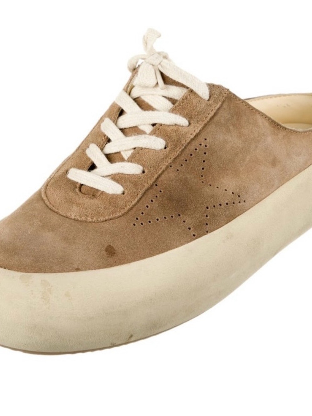 Golden Goose Tan Suede Space Stars